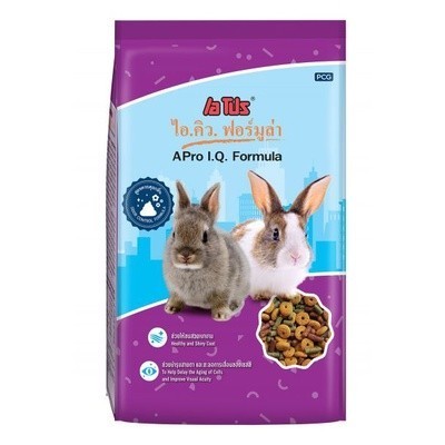 [ยกกระสอบ 30*1kg.] APro I.Q. Formula อาหารกระต่าย เอโปร ไอ.คิว. สูตรกระต่ายรวม สูตรควบคุมกลิ่น สำหรับกระต่ายทุกวัย