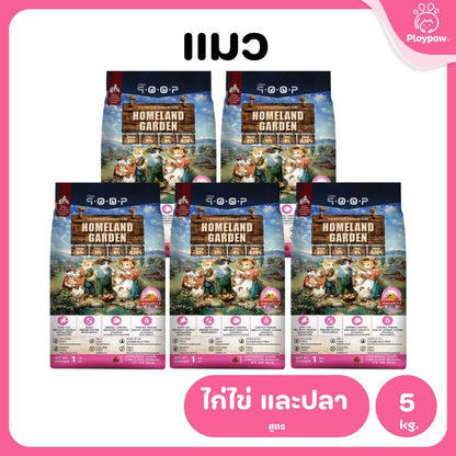 อาหารแมวคูปป์ qoop [แพ็ค 5 ถุง*1kg.] อาหารแมวคูปป์ STARTED GLUTEN FREE สำหรับแมวทุกช่วงวัย ขนาด 1 กก.
