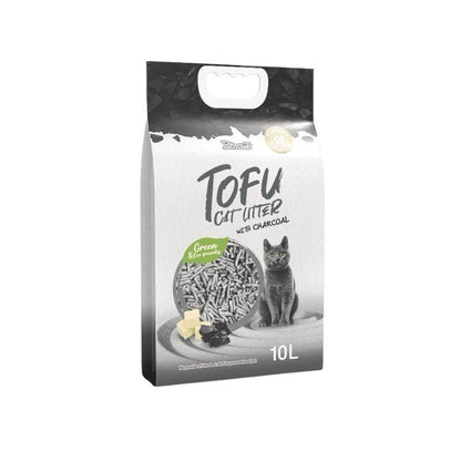 [ยกลัง 4 ถุง*10 ลิตร] Pettosan เพ็ทโตะซัง ทรายแมวเต้าหู้ Premium Tofu Cat Litter 10 ลิตร ทรายจับก้อนเร็ว 7 กลิ่น