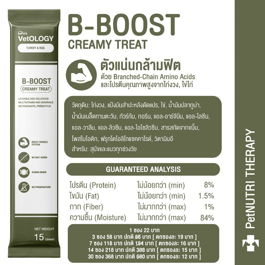 VetOLOGY [แพ็ค 10 ซอง] Petheria ขนมแมวเลีย ขนมสัตว์เลี้ยง สุขภาพดี ขนาดซอง 15 กรัม
