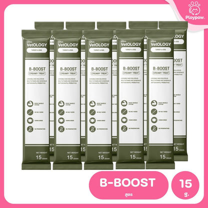 VetOLOGY [แพ็ค 10 ซอง] Petheria ขนมแมวเลีย ขนมสัตว์เลี้ยง สุขภาพดี ขนาดซอง 15 กรัม