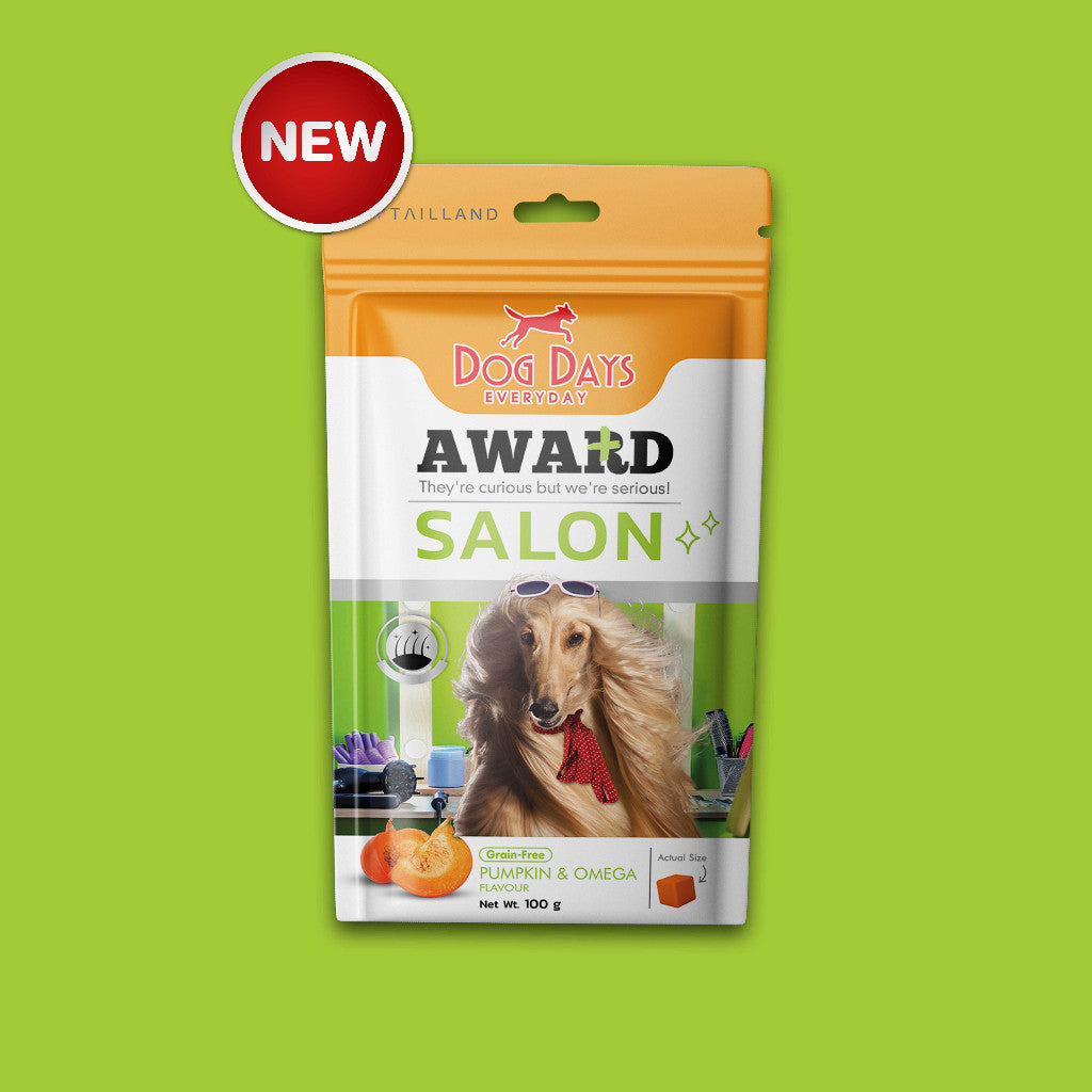 Dog Days Award ขนมทานเล่น ขนมสุนัข ฝึกสุนัข รูปทรงลูกเต๋า ขนาด 100-120 กรัม
