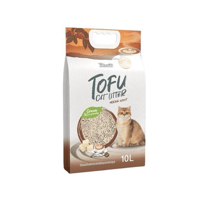[ยกลัง 4 ถุง*10 ลิตร] Pettosan เพ็ทโตะซัง ทรายแมวเต้าหู้ Premium Tofu Cat Litter 10 ลิตร ทรายจับก้อนเร็ว 7 กลิ่น