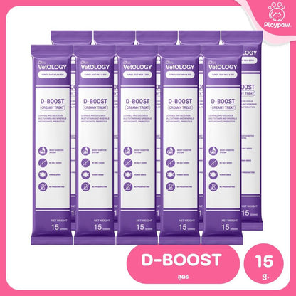 VetOLOGY [แพ็ค 10 ซอง] Petheria ขนมแมวเลีย ขนมสัตว์เลี้ยง สุขภาพดี ขนาดซอง 15 กรัม