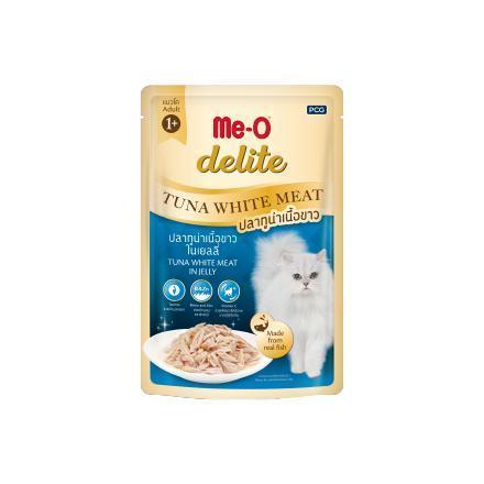 [ยกลัง 48 ซอง] Me-O Delite อาหารแมวเปียก มีโอ ดีไลท์ ขนาด 70 กรัม (g)