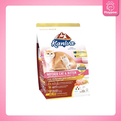 [M] Kaniva อาหารแมว คานิว่า พรีเมียม ครบทุกสูตร ปราศจากกลูเตน,ข้าวโพด,ขาวสาลี ขนาด 1.3-1.5 กก.