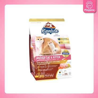 [S] Kaniva อาหารแมว คานิว่า พรีเมียม ครบทุกสูตร ปราศจากกลูเตน,ข้าวโพด,ขาวสาลี ขนาด 370-400 กรัม