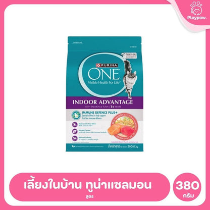 [380ก.] อาหารแมว เพียวริน่าวัน Purina One เกรดพรีเมี่ยม ขนาด 380ก.(Cat Dry Food,Premium,Purina)