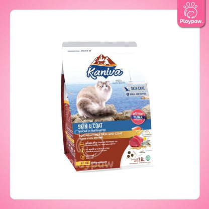 [L] Kaniva อาหารแมว คานิว่า พรีเมียม ครบทุกสูตร ปราศจากกลูเตน,ข้าวโพด,ขาวสาลี ขนาด 2.7-3.2 กก.