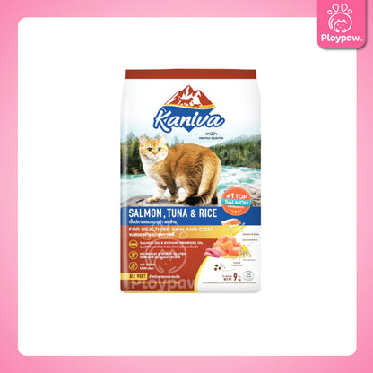 [ยกกระสอบ 8-10 กก.] Kaniva ปราศจากกลูเตน,ข้าวโพด,ขาวสาลี ขนาด 8-10 กก. [บรรจุถุงแบ่งแยก 1 กก.]