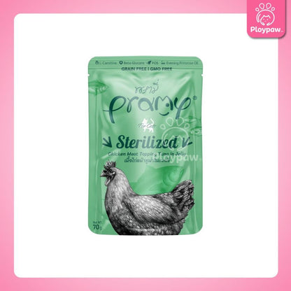 [ยกโหล 12 ซอง] Pramy Functional อาหารเปียกแมว 70g พรามี่ สูตรสุขภาพ ลูกแมว แมวโต แมวสูงวัย