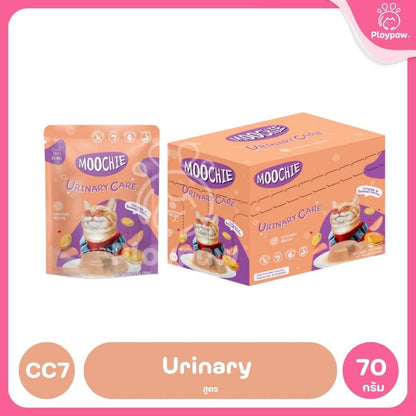 [ยกโหล 12 ซอง] อาหารเปียกแมวมูชี่ Moochie Pouch เพาซ์ โภชนาการครบถ้วน สำหรับแมวเด็ก แมวโต แมวสูงวัย ขนาด 70 กรัม(g.)