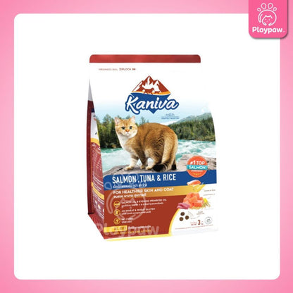 [L] Kaniva อาหารแมว คานิว่า พรีเมียม ครบทุกสูตร ปราศจากกลูเตน,ข้าวโพด,ขาวสาลี ขนาด 2.7-3.2 กก.